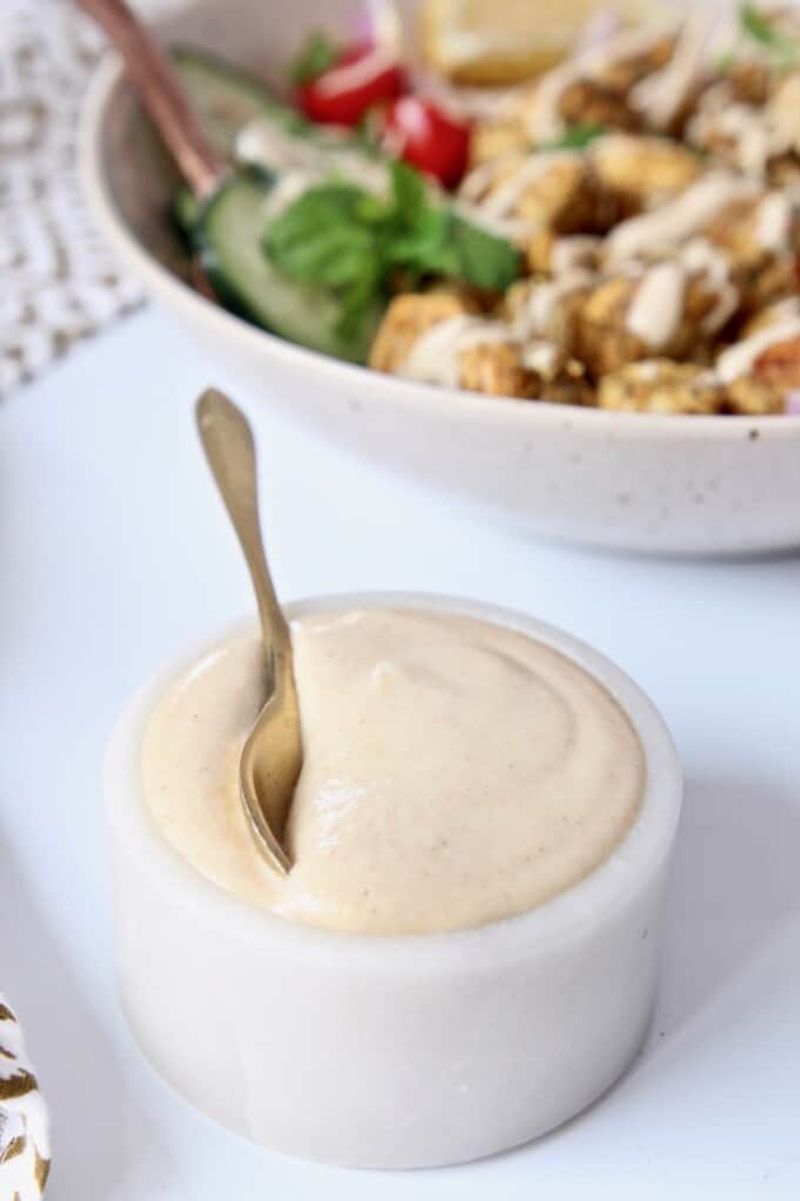 Garlic tahini sauce