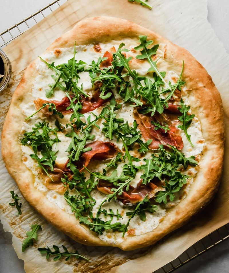 Prosciutto And Arugula Flatbread