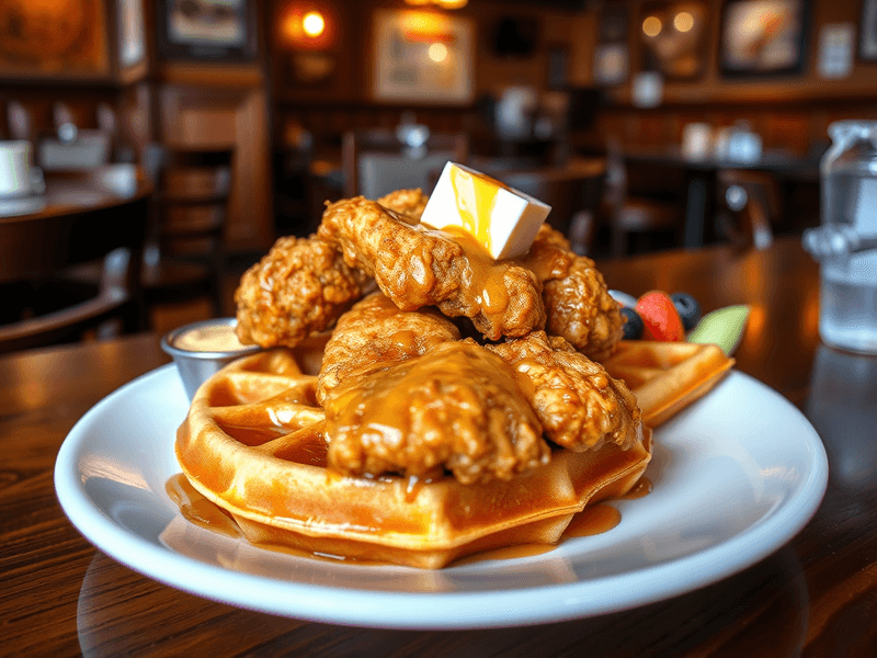 Dame's Chicken & Waffles – Durham