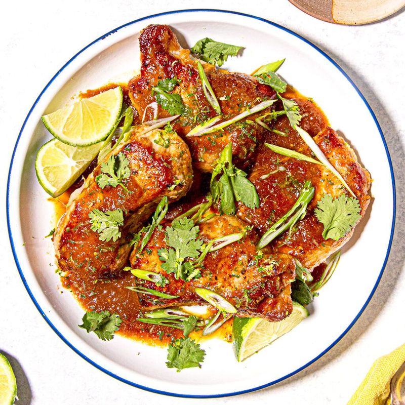 Pineapple Teriyaki Pork Chops