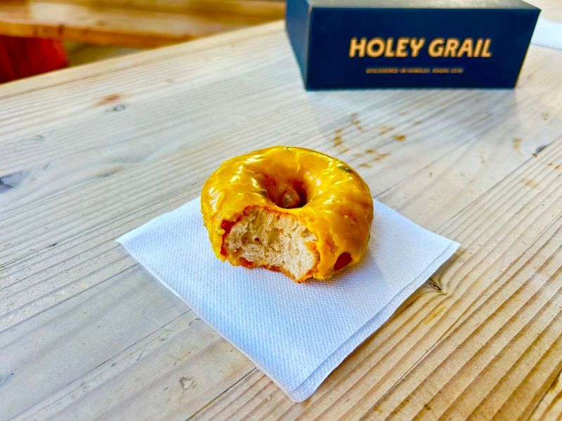 Lilikoi Shine at Holey Grail Donuts