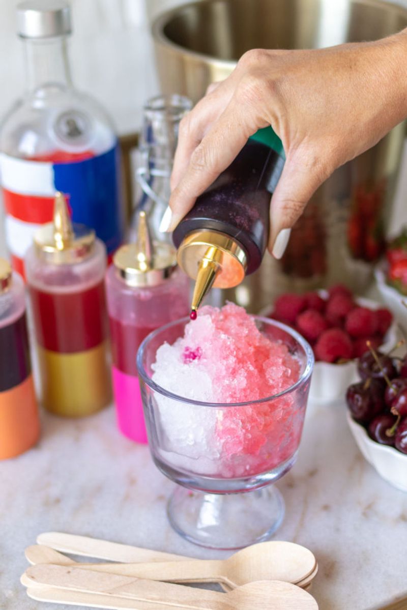 Homemade Snow Cones