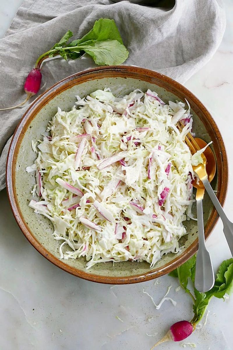 Creamy Yogurt Coleslaw