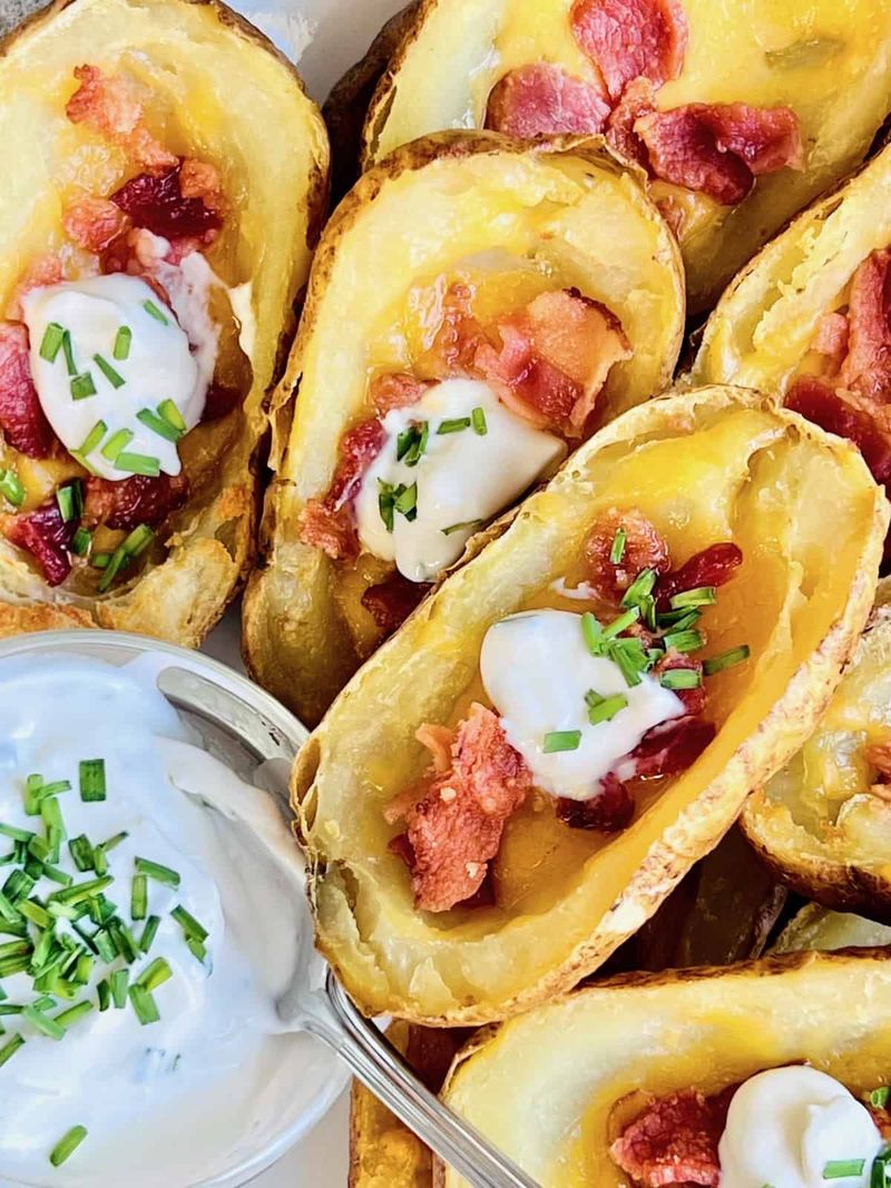Air Fryer Or Oven Potato Skins (Shortcut)