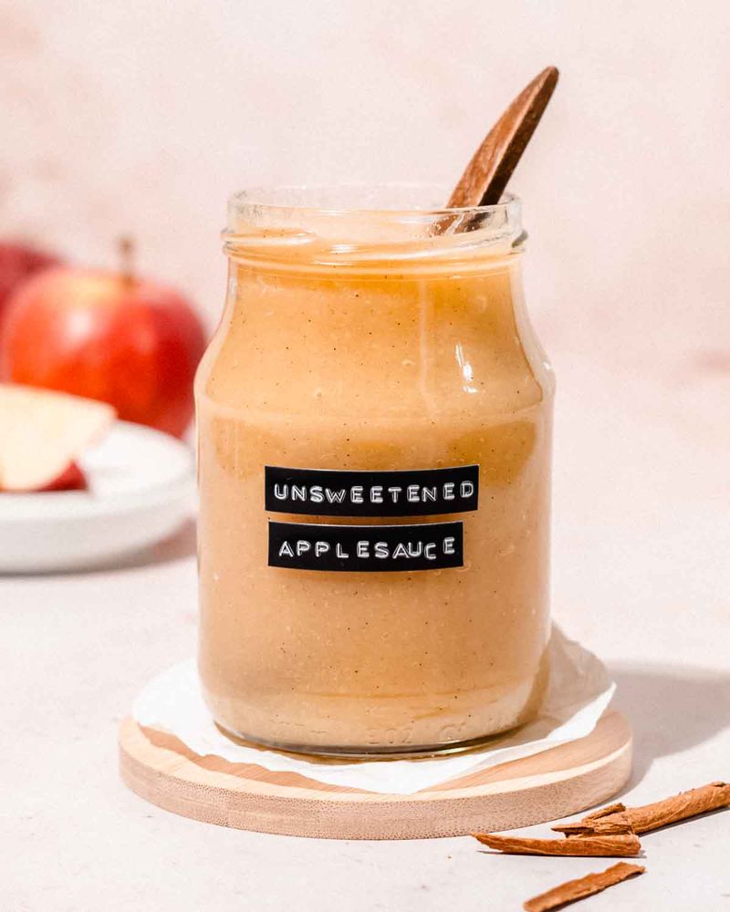 Unsweetened applesauce