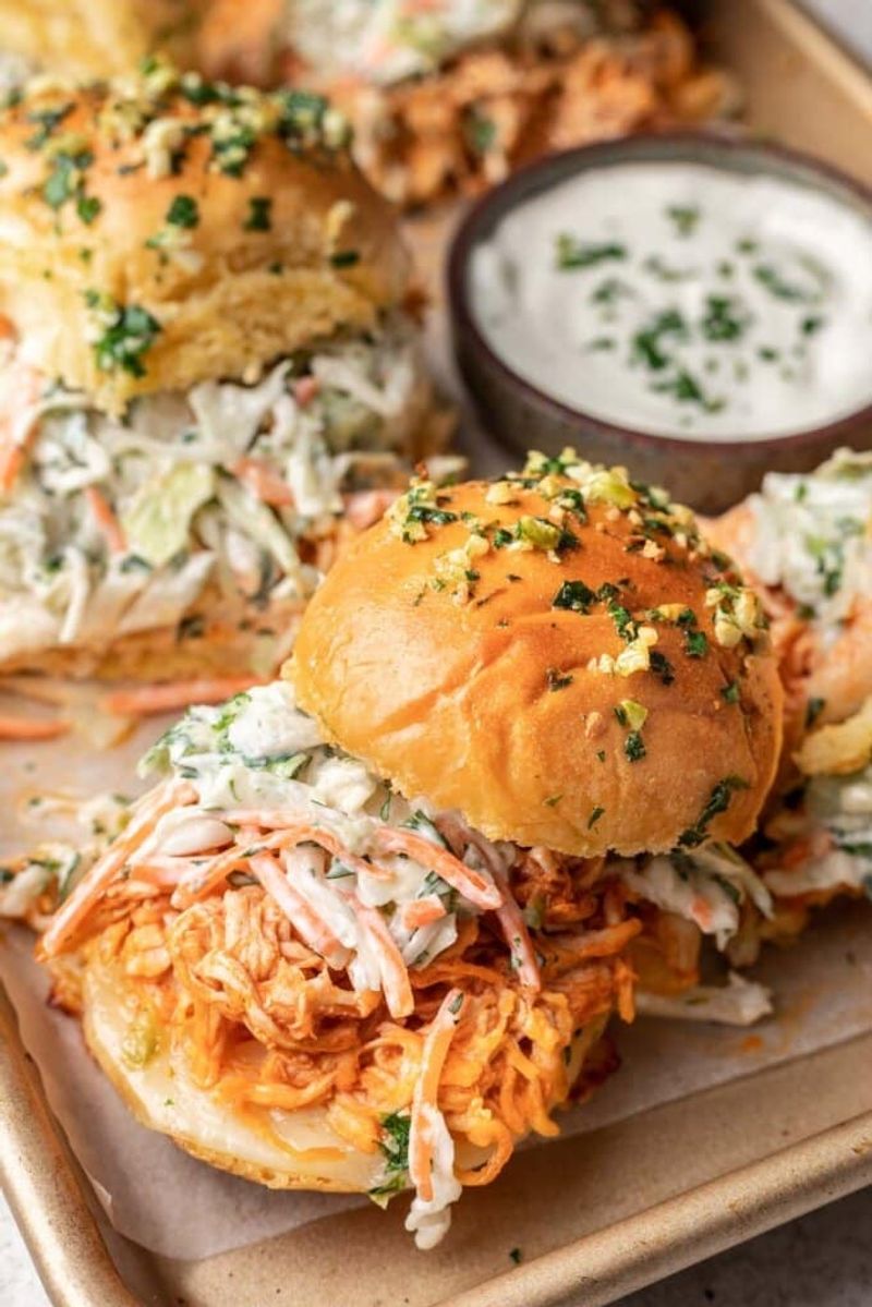 Buffalo Chicken Sliders