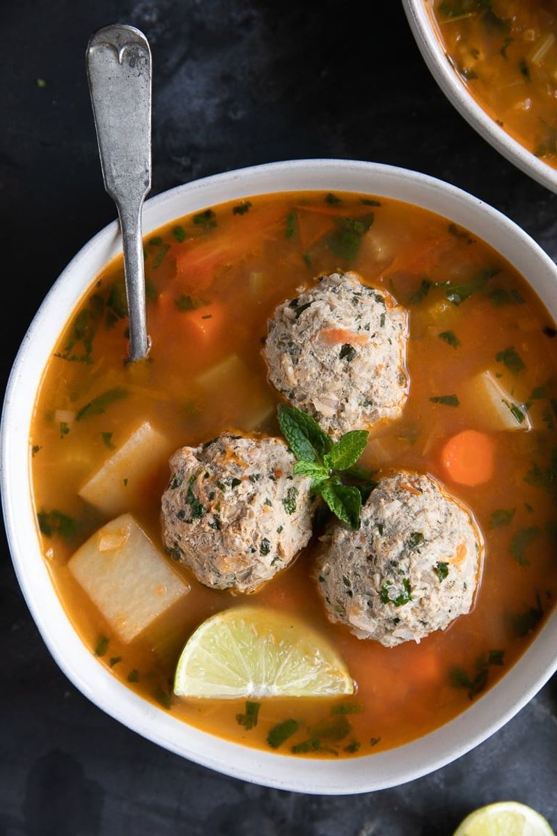 Albondigas Soup (Mexican Meatball Soup)