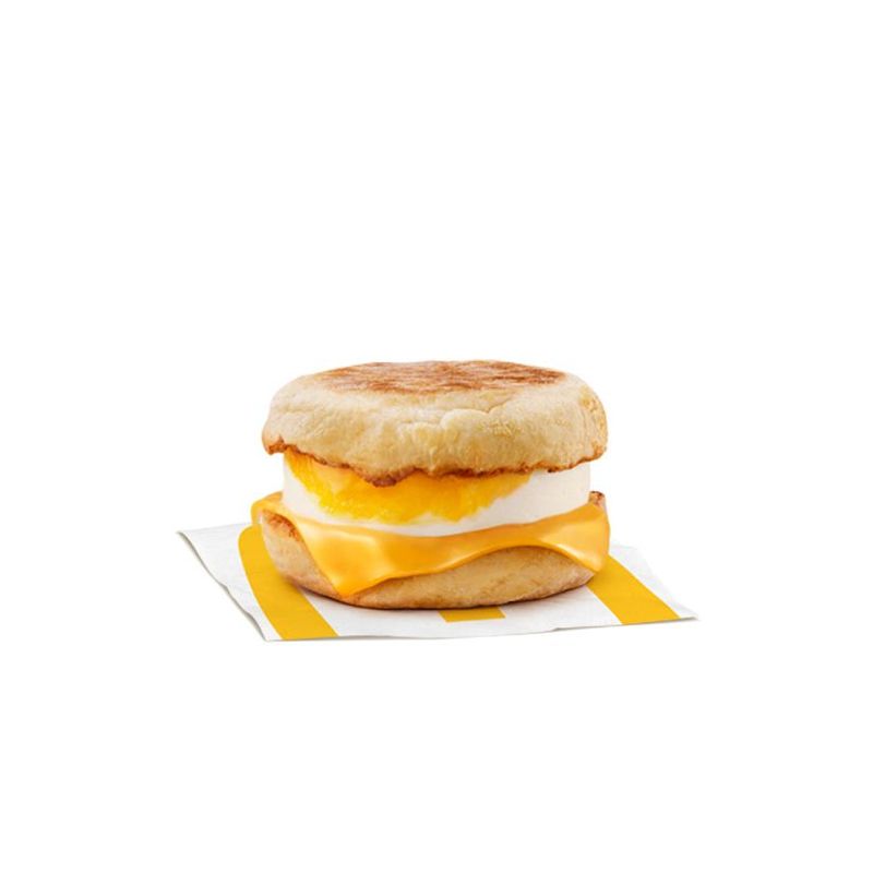 Egg and Cheese McMuffin (No Meat)