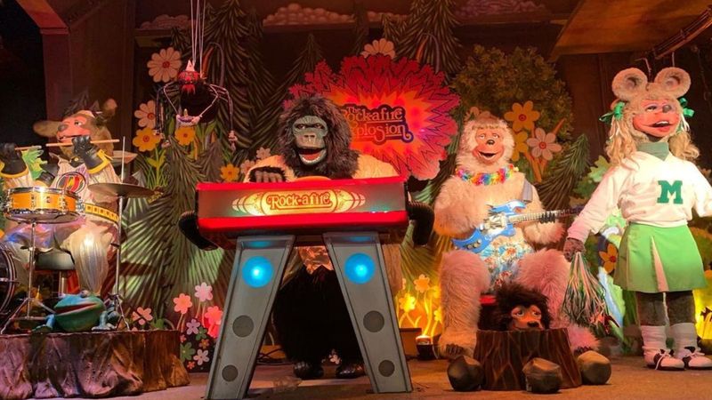 ShowBiz Pizza Place's Animatronic Entertainment
