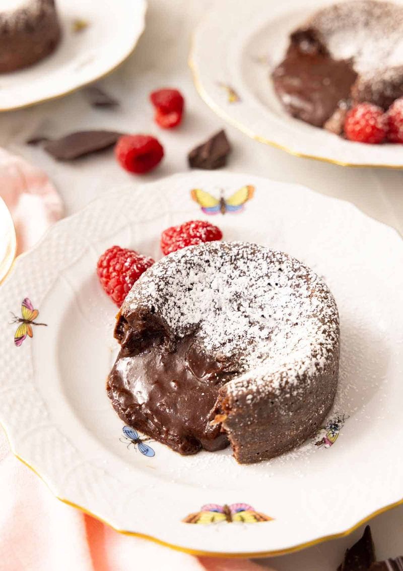 Chocolate Lava Cake (Easy Version)