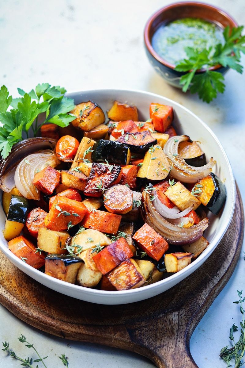Roasted Root Veggie Medley