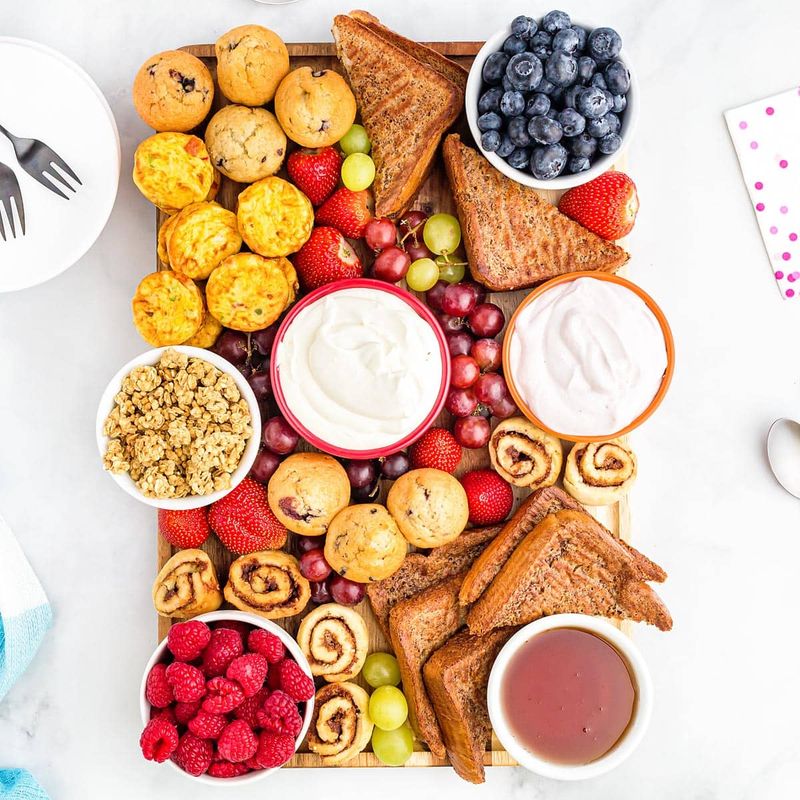 Breakfast Charcuterie Board (The Easy One)