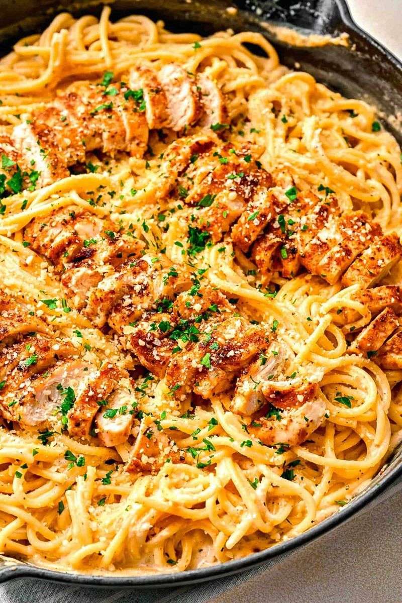 Cajun Chicken Alfredo Pasta