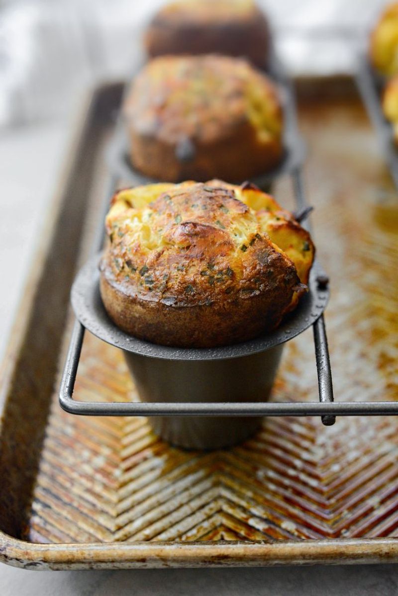 Herb and Gruyere Popovers