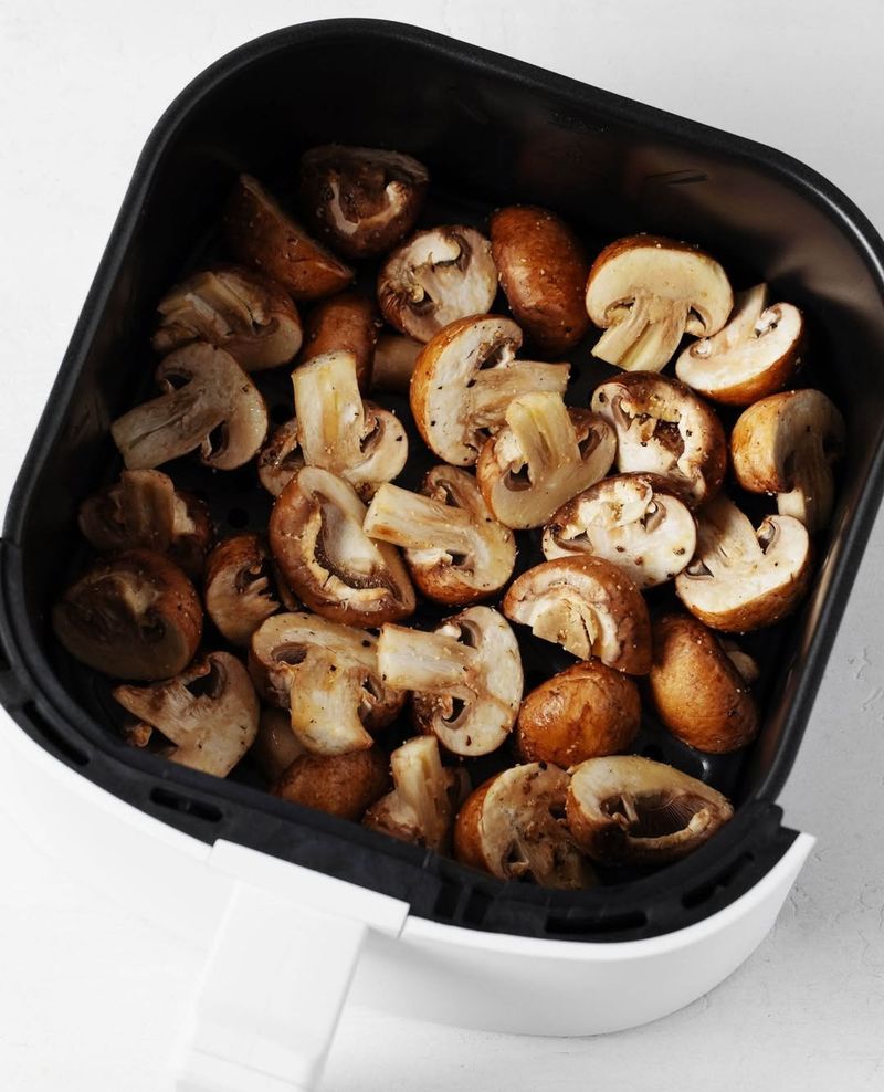 Air Fryer Mushrooms