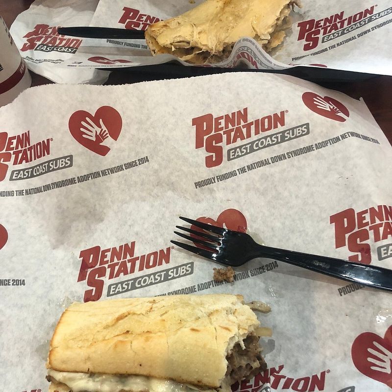 Penn Station East Coast Subs — Fish Sandwich