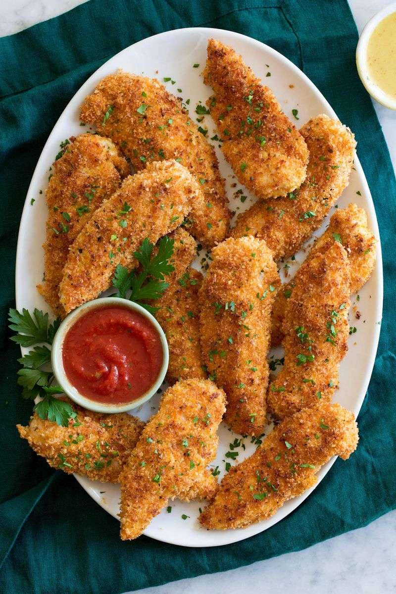Oven-Fried Chicken Tenders