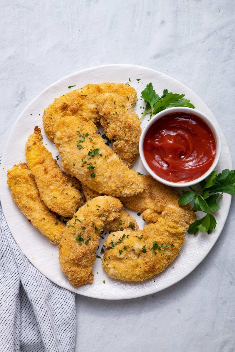 Oven-Fried Chicken Tenders