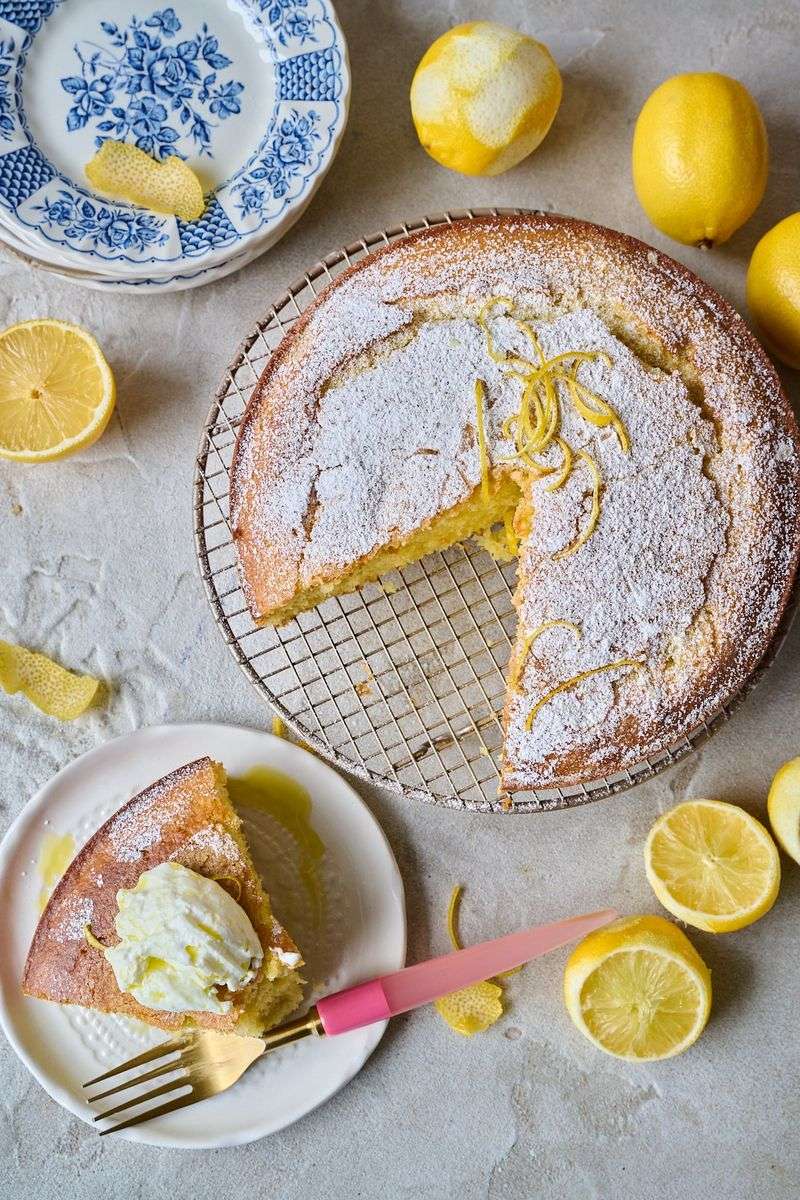 Meyer Lemon Olive Oil Cake