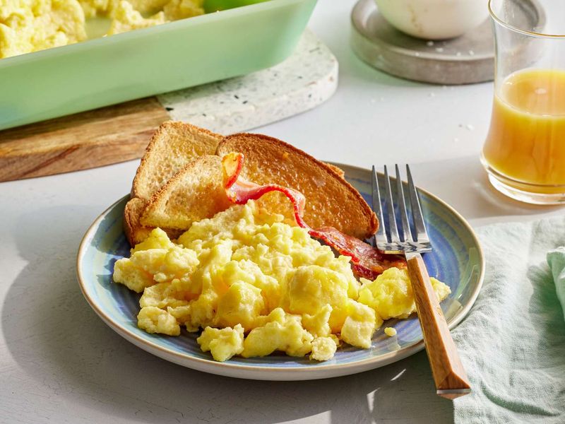 Egg Scramble Dinner Plate
