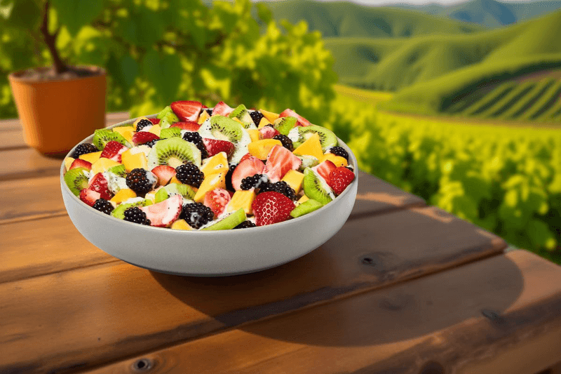 Fresh fruit in season