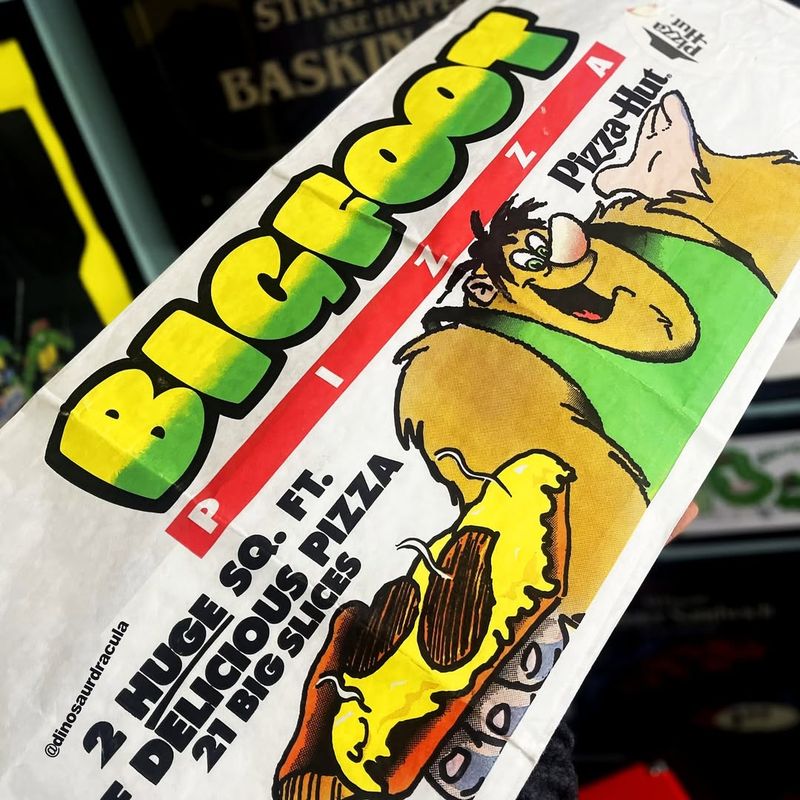 Pizza Hut Bigfoot Pizza