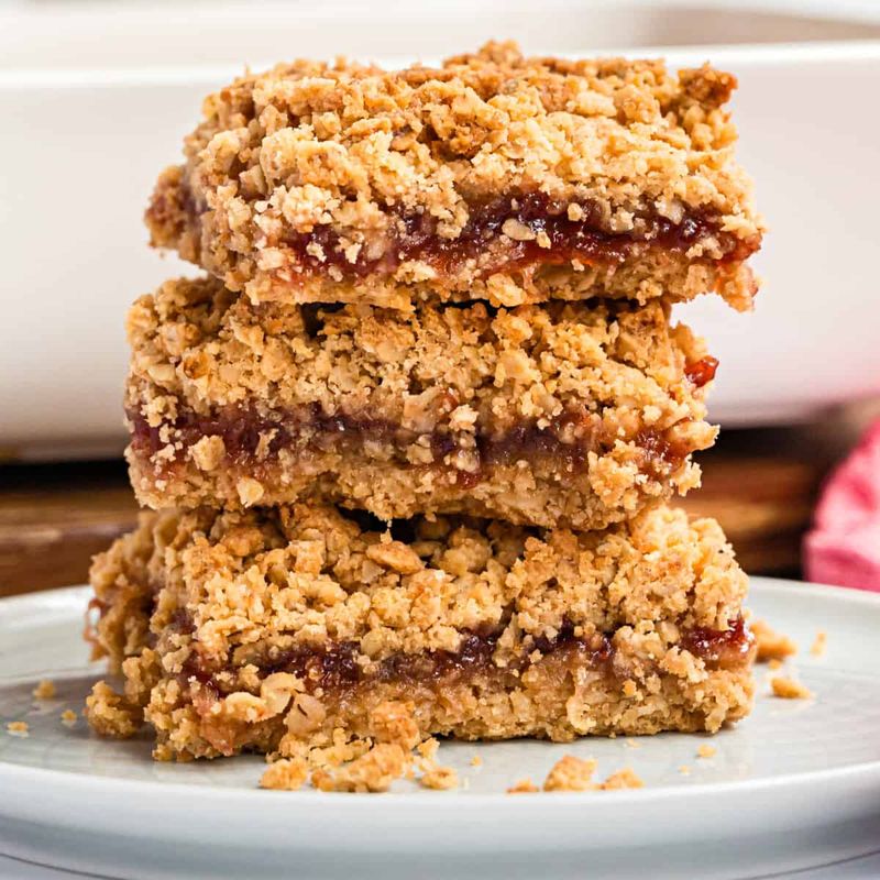 Peanut Butter and Jelly Bars