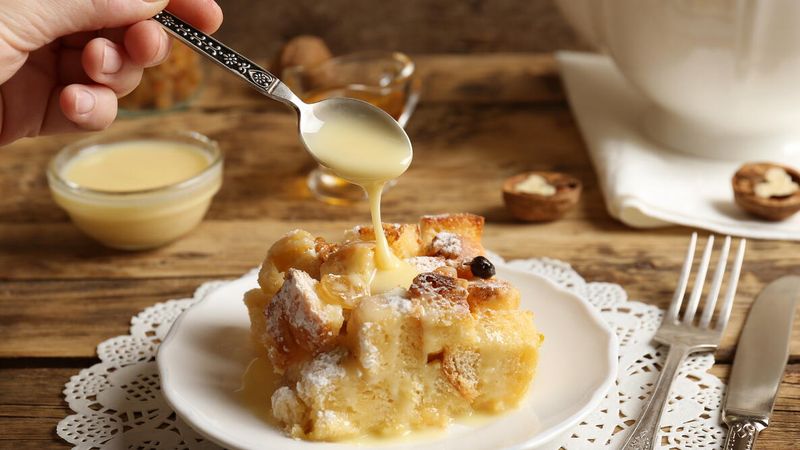 Old-World Bread Pudding