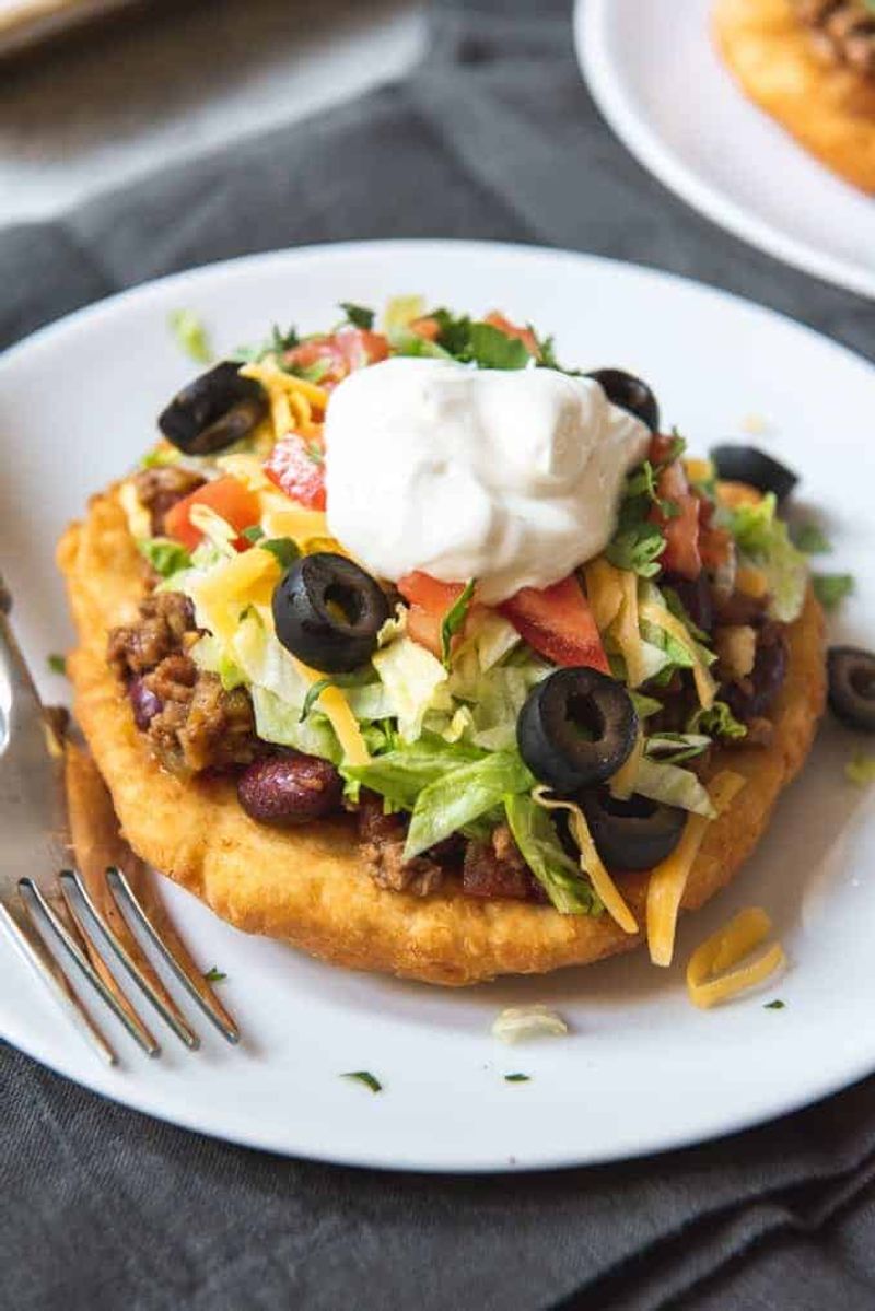 Fry Bread Tacos (Indian Tacos)
