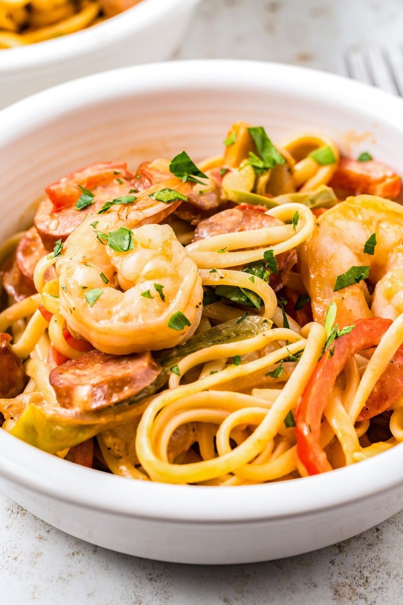 Factory-Style Cajun Jambalaya Pasta-Inspired Bowl