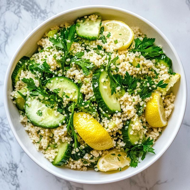 Herb and Lemon Couscous Salad