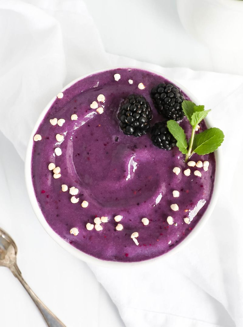 Blackberry Smoothie Bowl