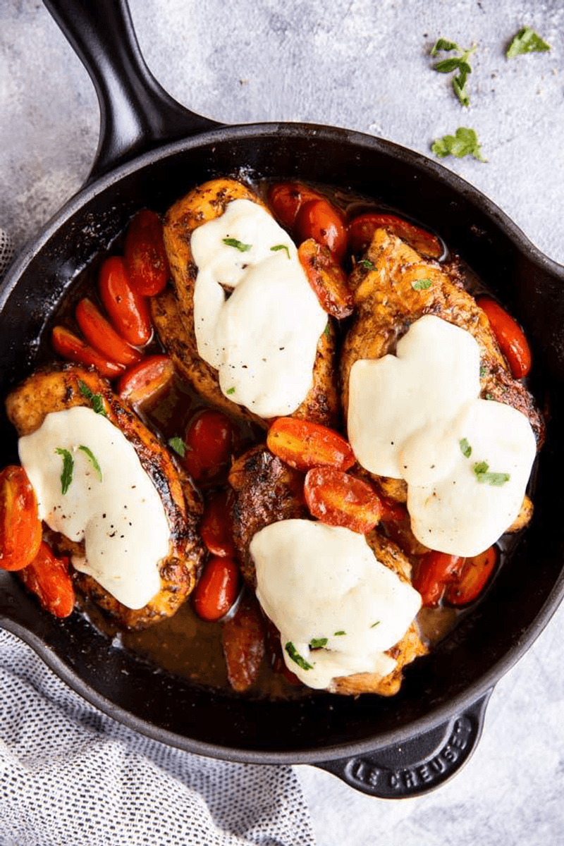 Caprese Chicken Skillet