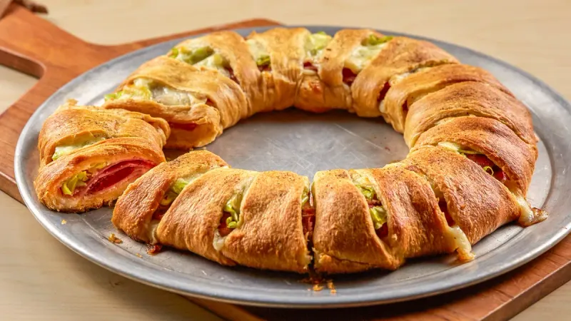 Italian Sub Crescent Bake