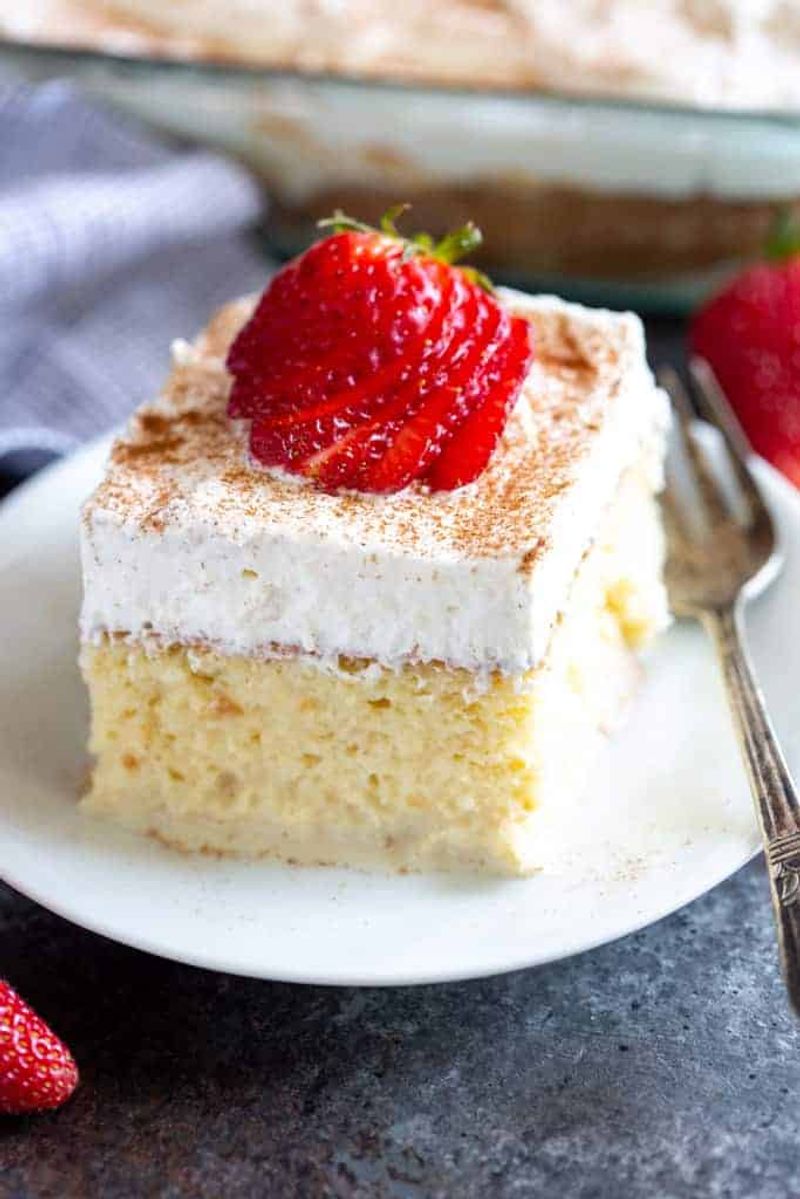 Tres Leches Sheet Cake