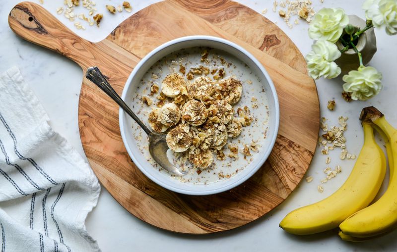 Cereal with Banana and Milk