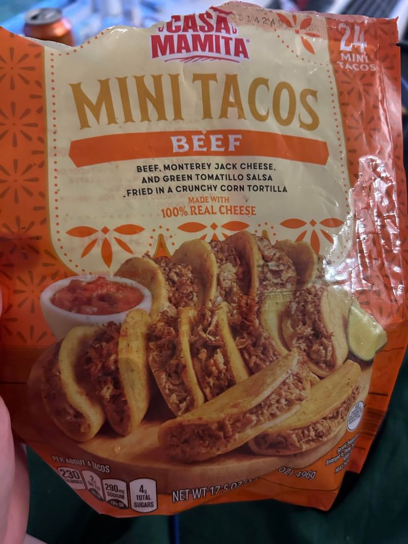Casa Mamita (ALDI) Mini Tacos or Beef Taquitos