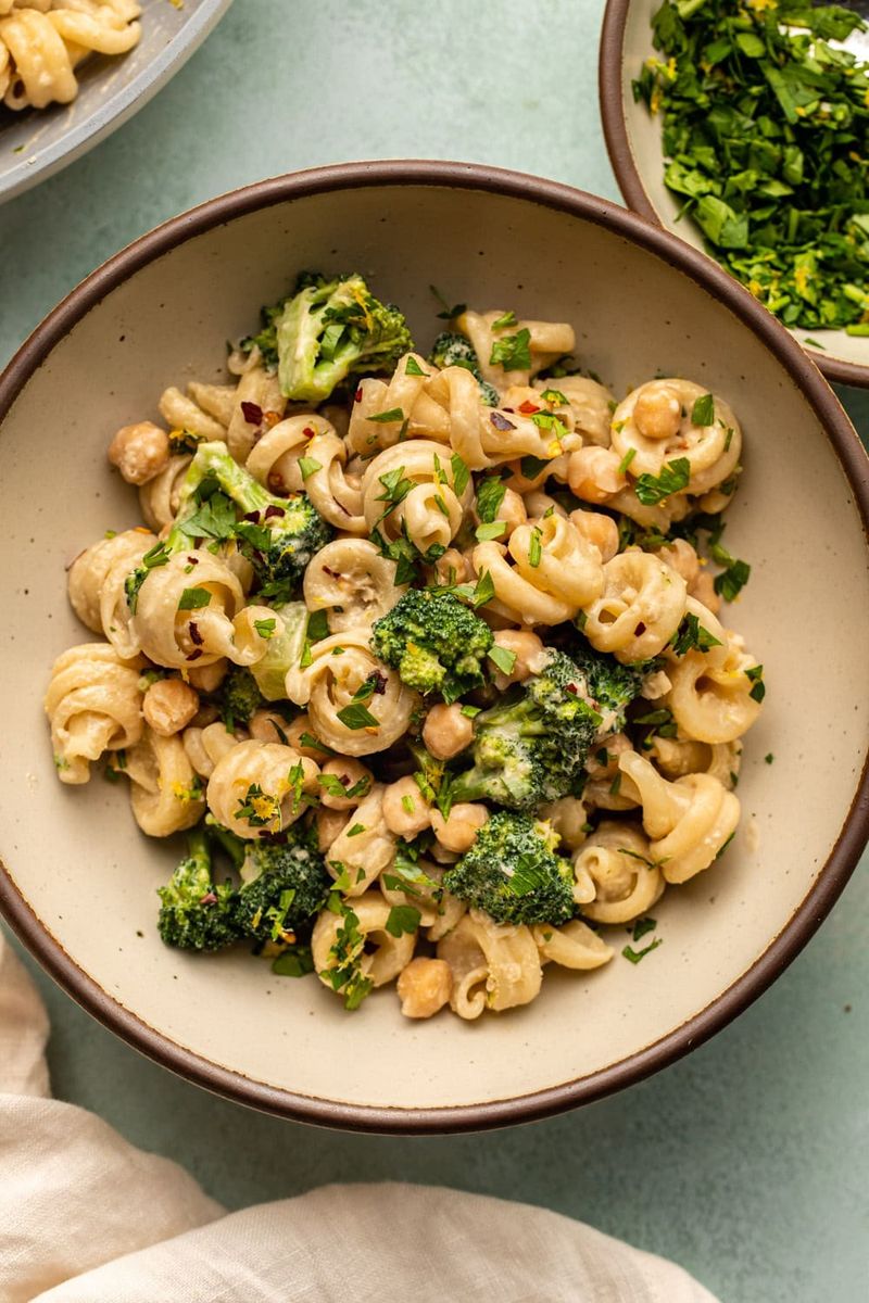 Pantry Chickpea Pasta