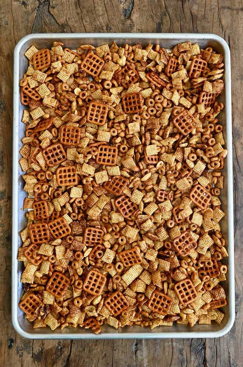 Classic Oven-Baked Chex Mix