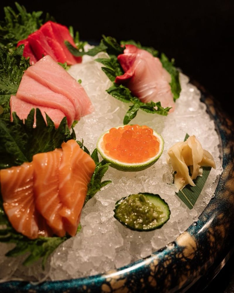 Sashimi assortment
