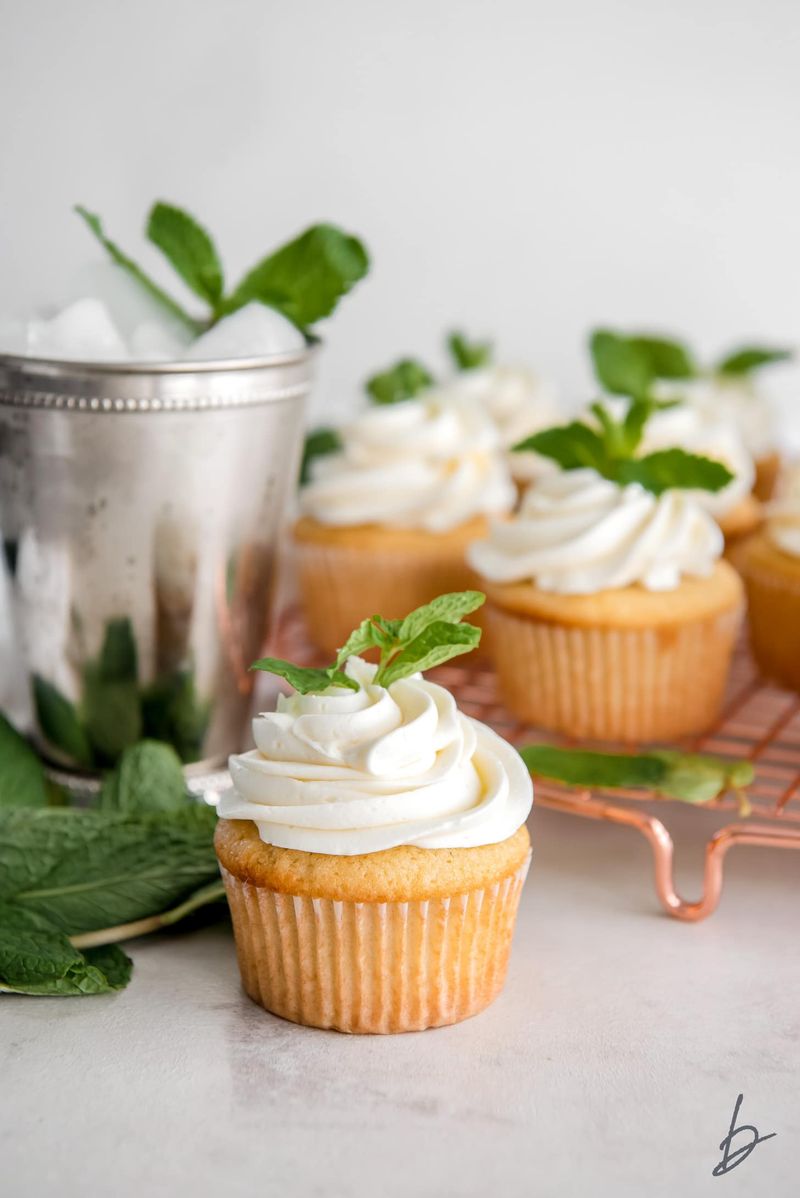 Mint Julep Cupcakes