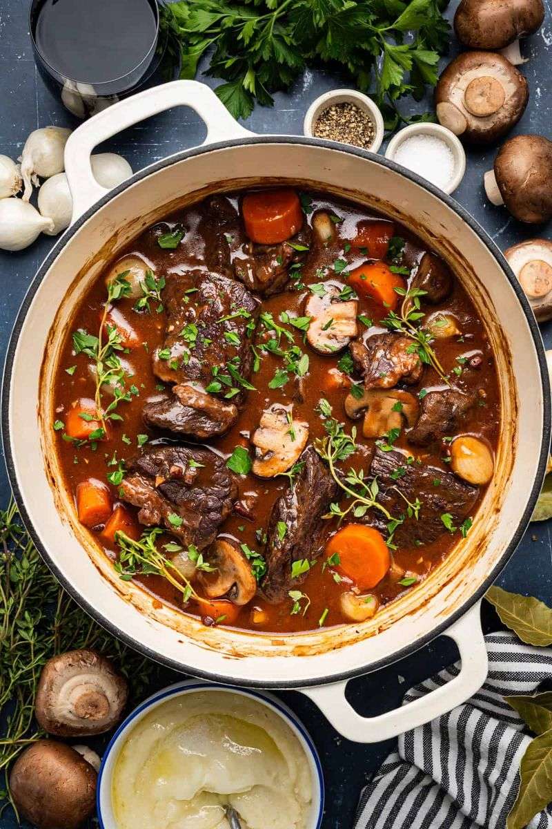 French Beef Bourguignon