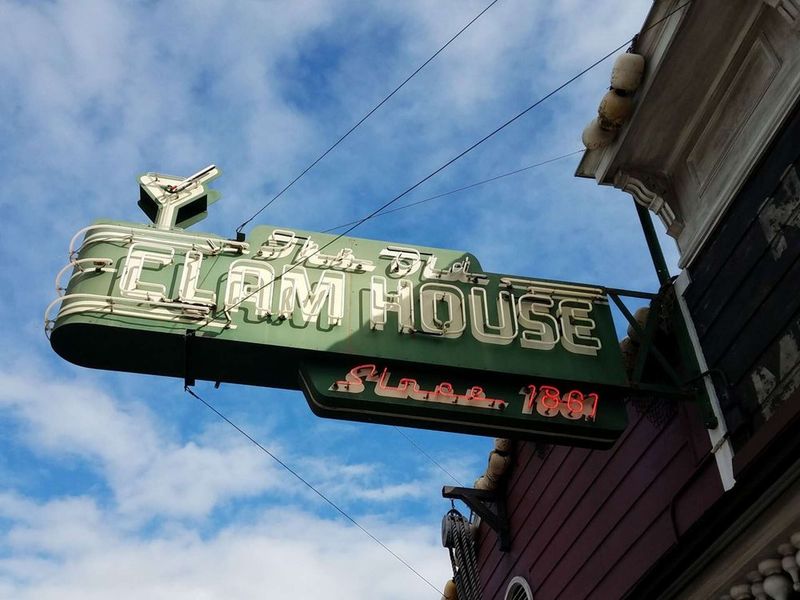 The Old Clam House — San Francisco (1861)