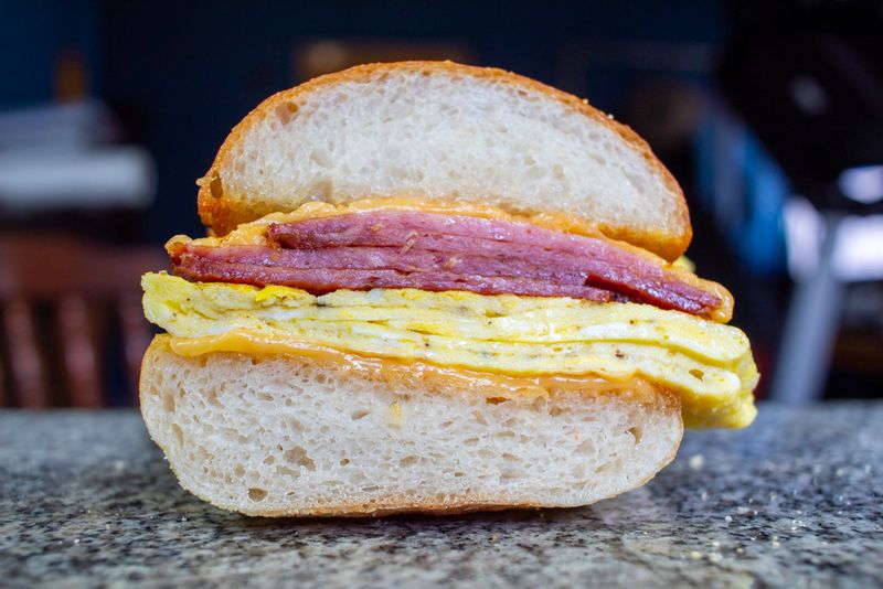 Taylor Pork Roll, Egg & Cheese (New Jersey)