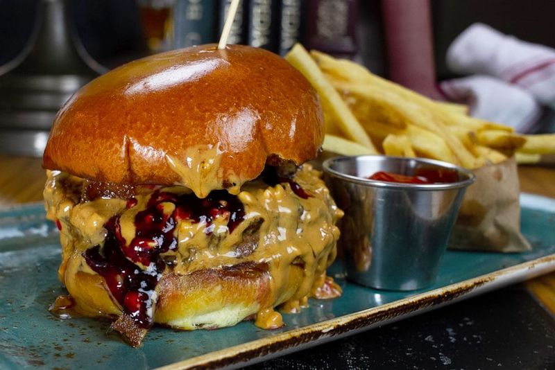Peanut Butter & Jelly Burger (Florida)