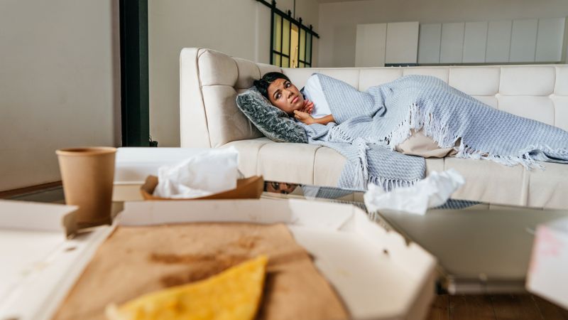 Unrefreshing naps after carb-heavy lunches