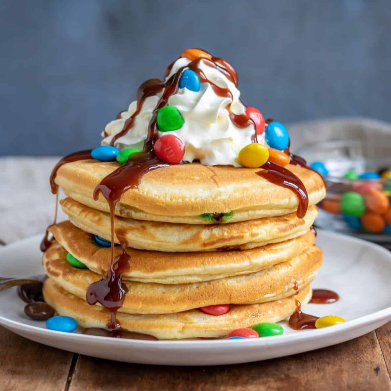M&M’s Pancakes