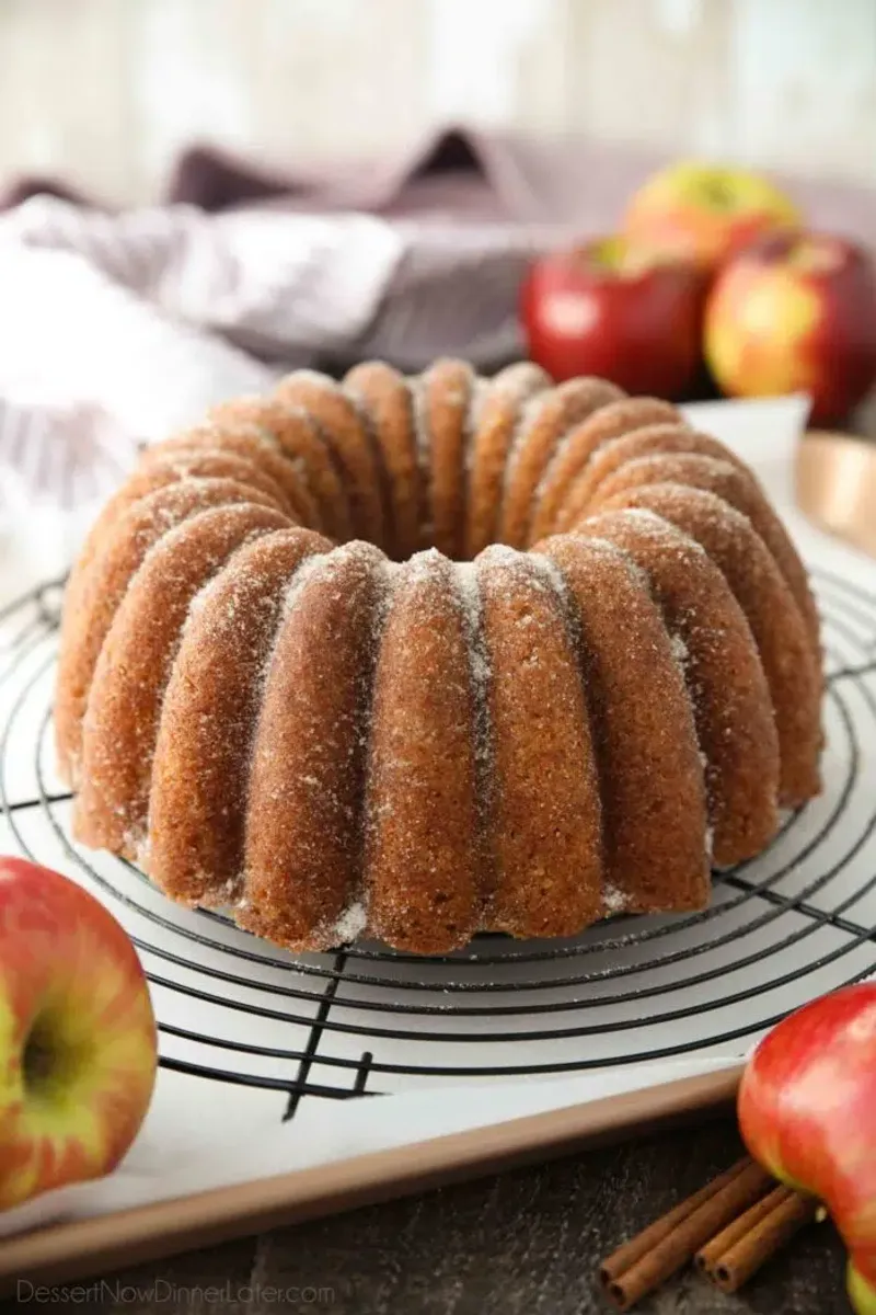 Apple Cider Doughnut Cake