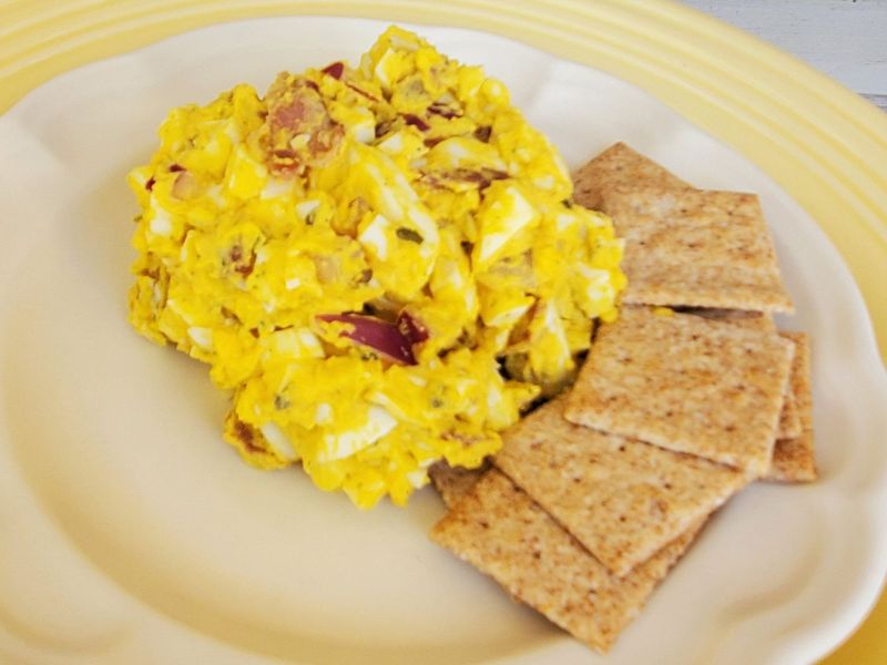 Bacon and Chive Egg Salad