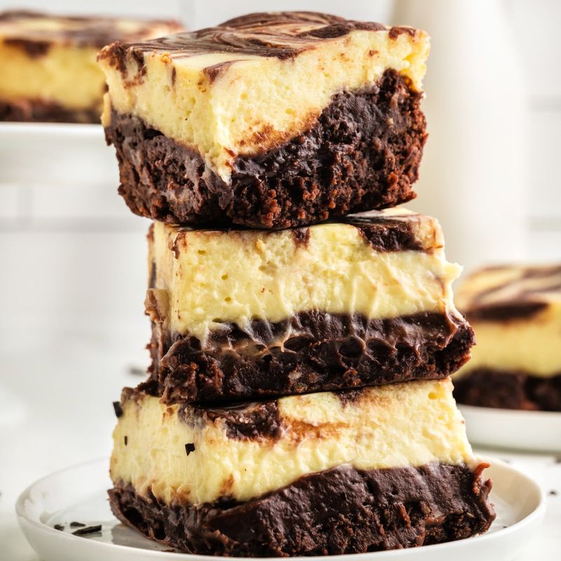 Brownie Cheesecake Bars